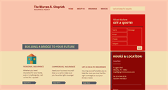 Desktop Screenshot of gingrichinsurance.com